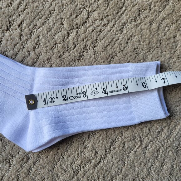 Men's 5-Pack Cotton Crew Socks – White – Size L/XL – NWOT - Picture 5 of 5